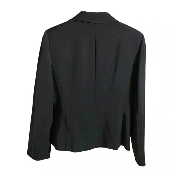 VGT Collections for Le Suit Women's Blazer Jacket 3 Front Buttons Black Size 12 - Picture 4 of 11
